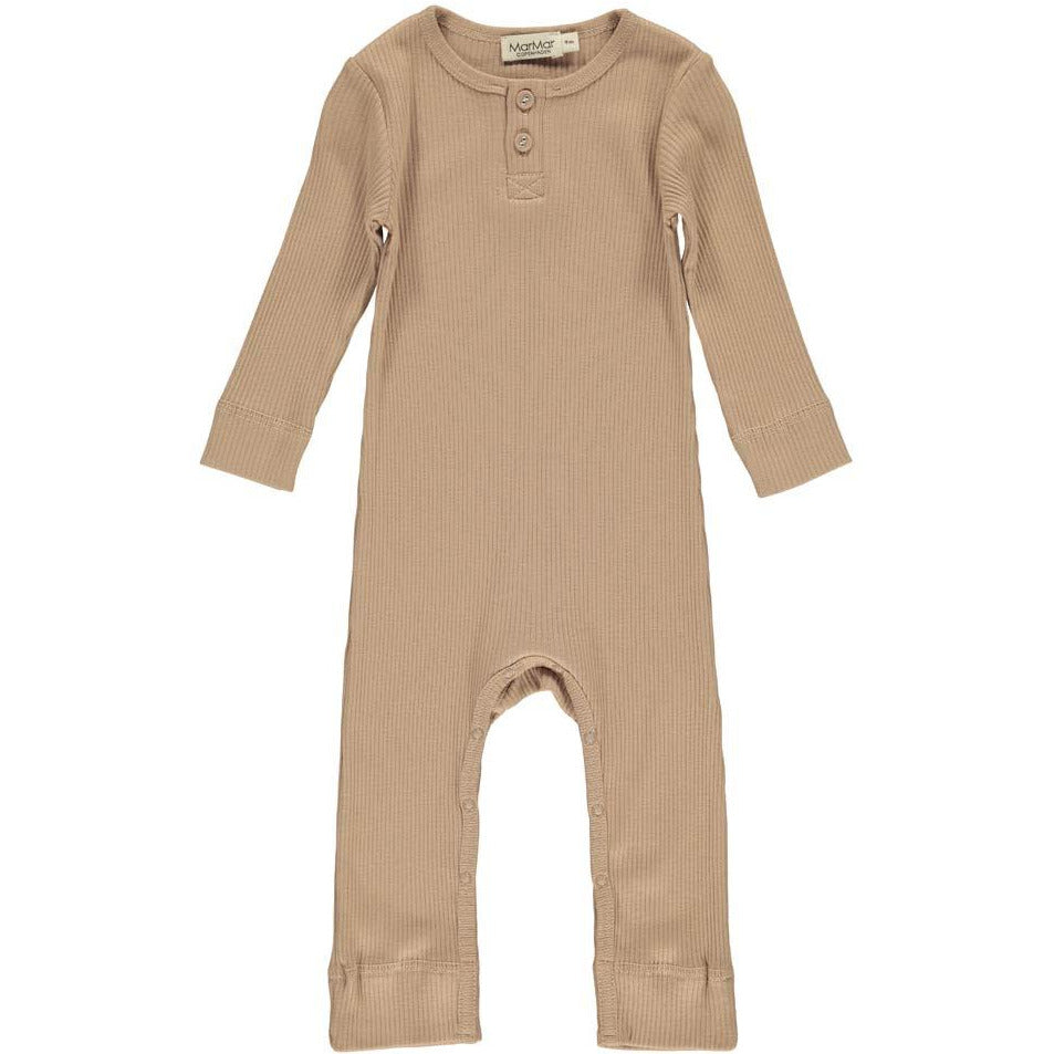 marmar copenhagen baby rompy rose brown - kodomo boston, fast shipping, soft baby rompy, 