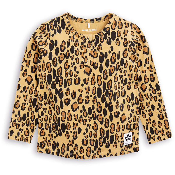 mini rodini basic leopard grandpa - kodomo boston, free shipping.