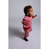 tia cibani slim fit ribbed baby leggings gumball, baby's knit bottoms