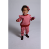 tia cibani slim fit ribbed baby leggings gumball, baby's knit bottoms
