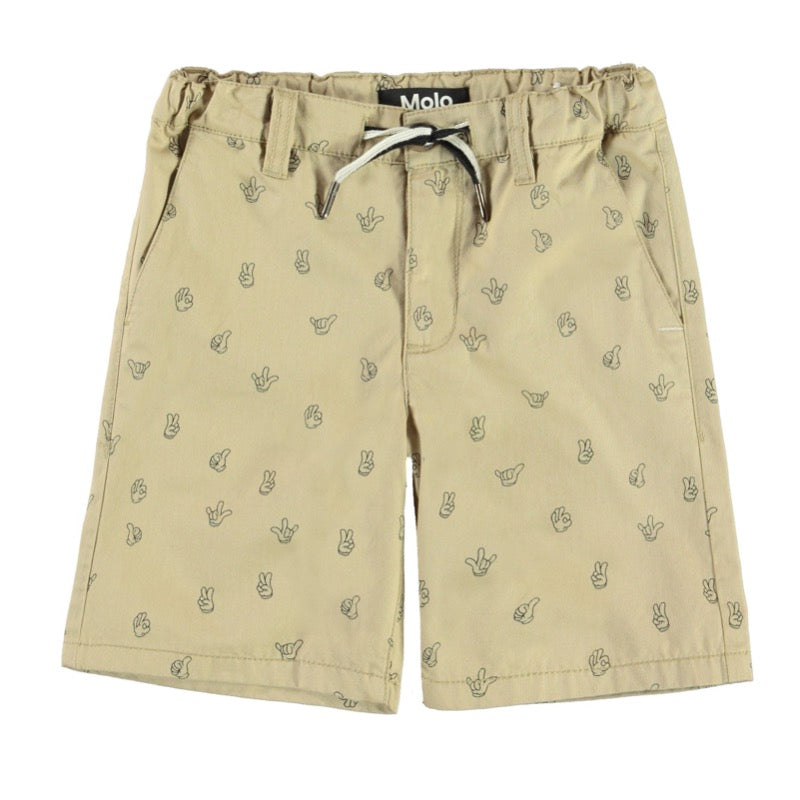 molo ajvin woven shorts mini hands