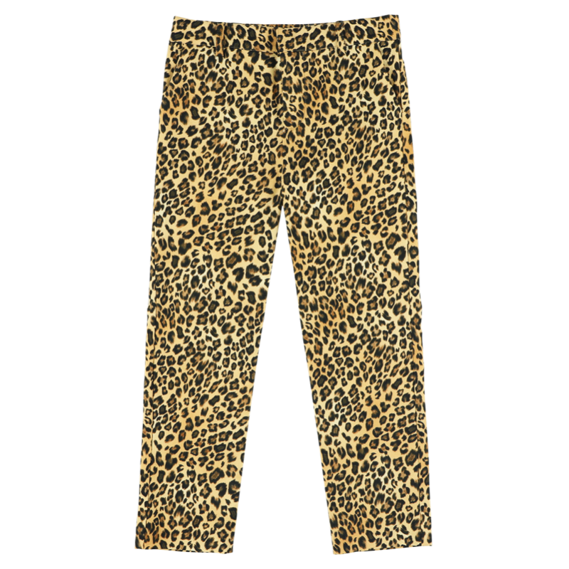 caroline bosmans pant leopard print