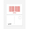 bobo choses fun wishes postcard pack, kid's writing supplies