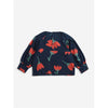 bobo choses big flowers woven blouse