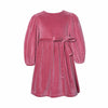 paade mode velvet dress copenhagen pink