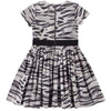 molo candy AOP dress tiger white