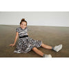 molo candy AOP dress tiger white