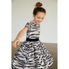 molo candy AOP dress tiger white