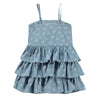 molo crystal dress love peace blue