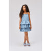 molo crystal dress love peace blue