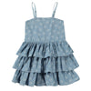 molo crystal dress love peace blue