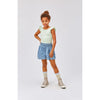 molo alanis shorts love peace blue