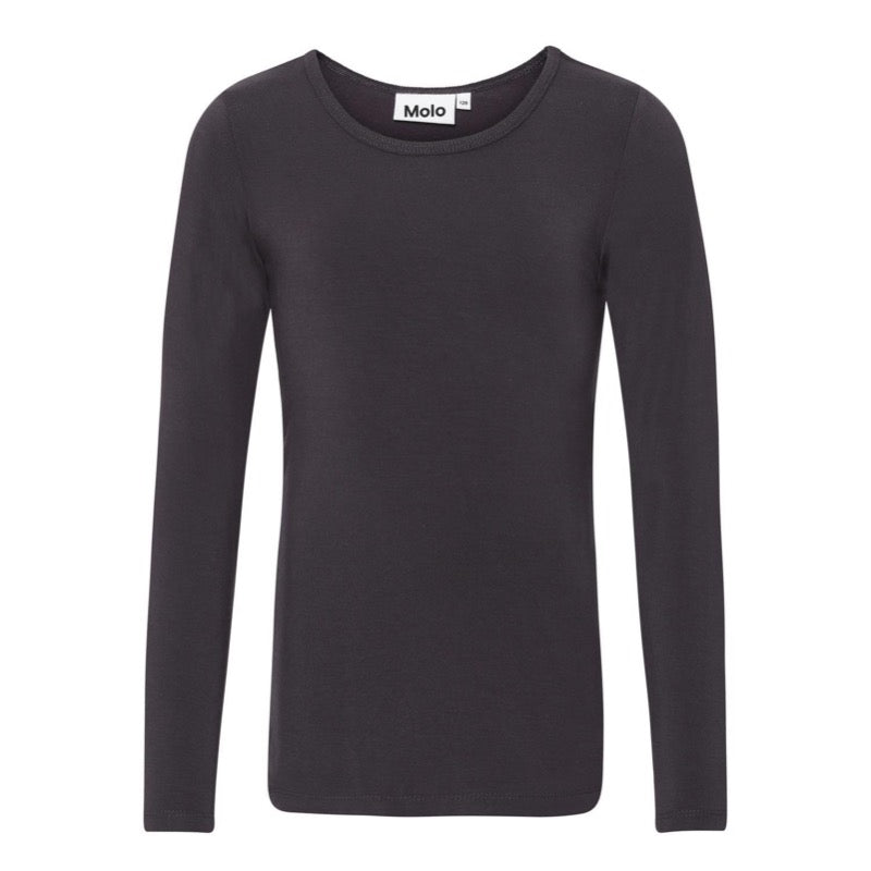 molo ramona long sleeve t-shirt purple night