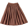 molo bree skirt autumn check