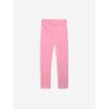 bobo choses iconic collection kid's leggings pink, organic cotton