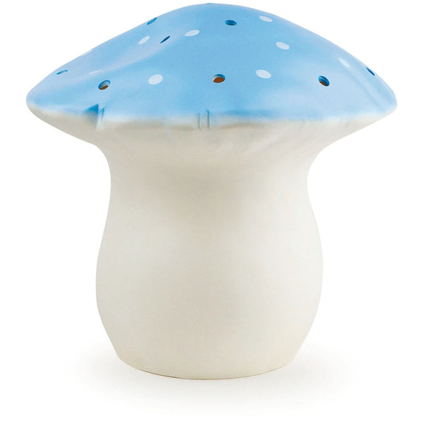 egmont mushroom lamp blue, nursery and kids room decor