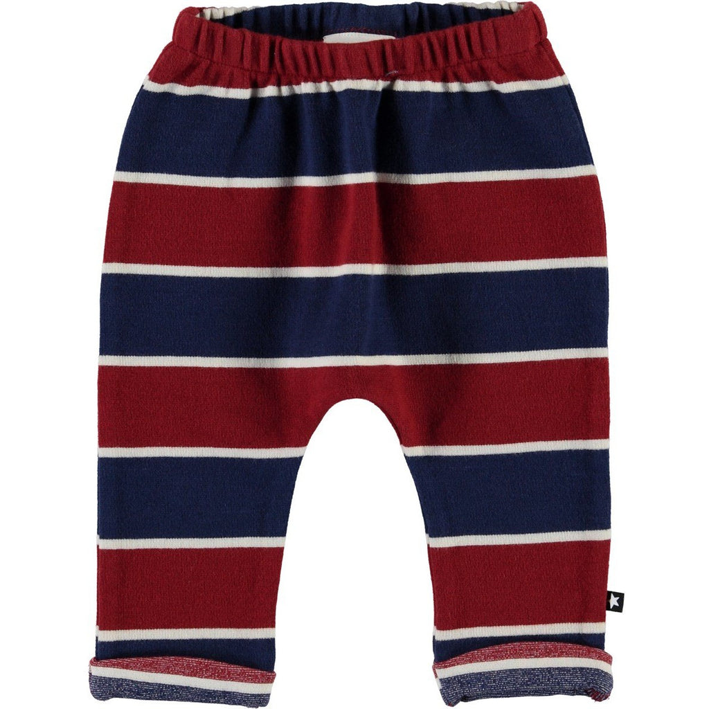 molo sigurd baby pants color stripes, baby boy clothes at kodomo boston free shipping