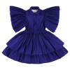 caroline bosmans dress tafta electric
