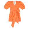 caroline bosmans dress fluo orange