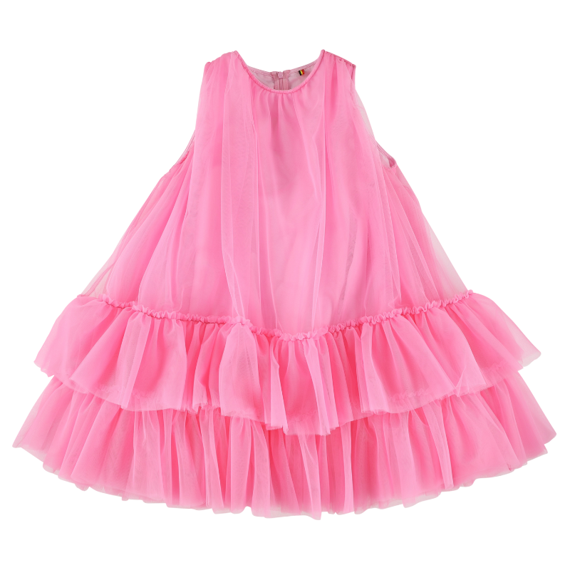 caroline bosmans dress tulle pink