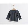 yellowsub baby t-shirt anthracite, baby gifts at kodomo boston