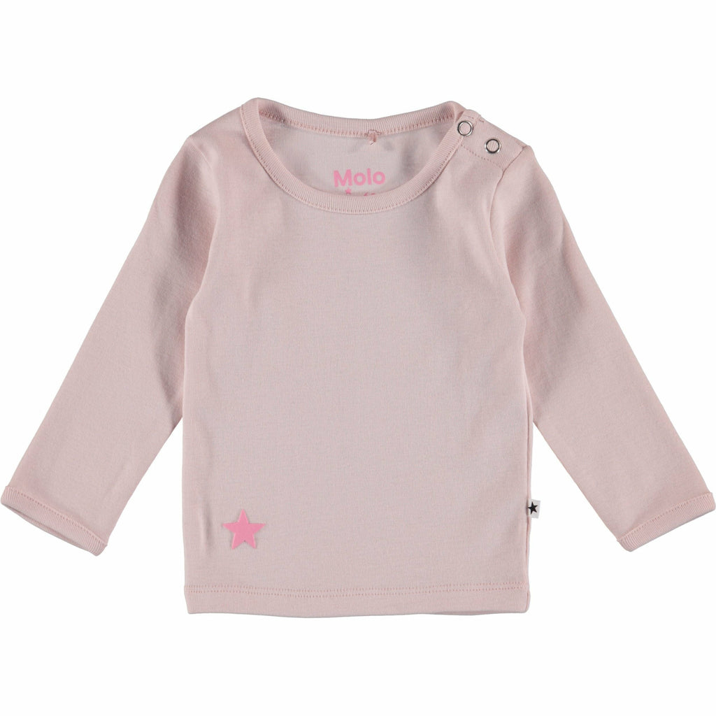 molo elona t-shirt long sleeve morning rose - kodomo boston, new molo baby tee shirt.