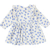 molo chocho baby dress blue hearts