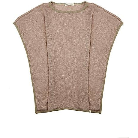 lennon & wolfe maria sweater poncho mauve - kodomo tops - children's clothing in boston, lennon+wolfe - bobo choses, atsuyo et akiko, belle enfant, mamma couture, moi, my little cozmo, nico nico