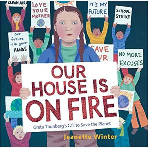 our house is on fire: greta thunberg's call to save the planet, free shipping