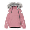 molo hopla fur jacket velvet rose