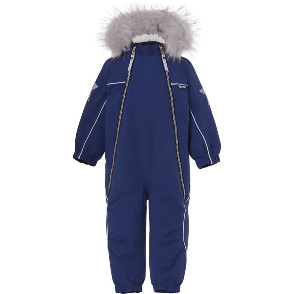 molo pyxis baby snowsuit ink blue