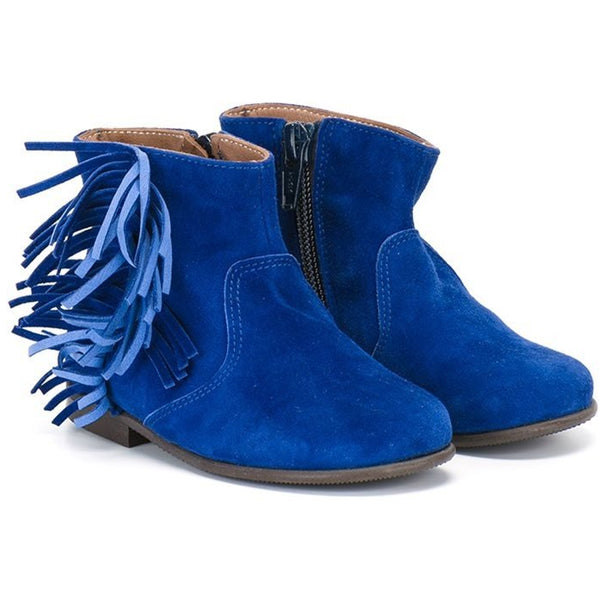 pepe suede fringe boots - kodomo