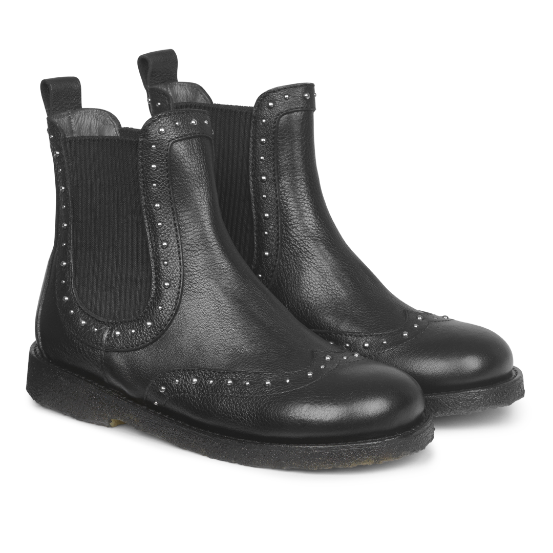 Decimal Generalife moral kodomo - angulus tex boot with zipper and lace grey