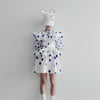 caroline bosmans dress drippy white