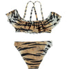 molo natacha bikini tiger stripes