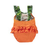 molo nalani baby swimsuit orange