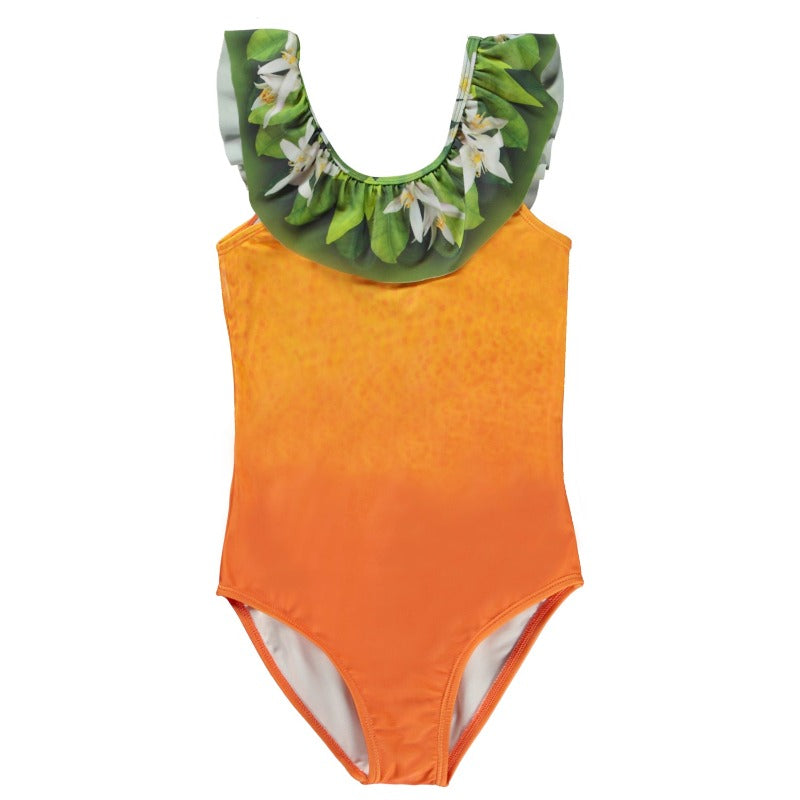 molo nika swimsuit orange