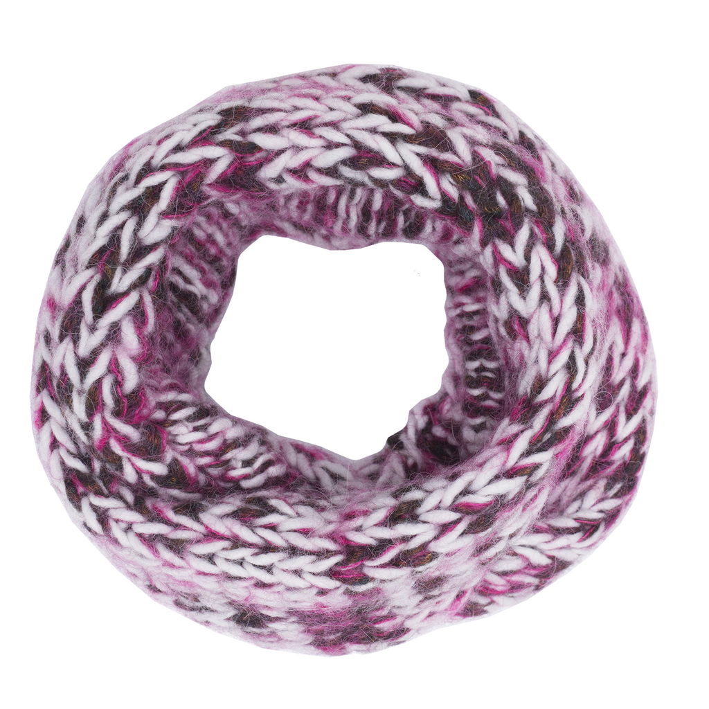 paade mode harris alpaca blend snood pink - kodomo boston, fast shipping, new paade mode colelction