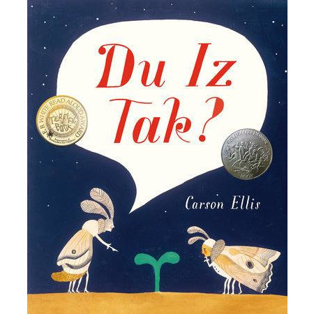 Du Iz Tak? insects book fun imaginative story time read for kids free shipping kodomo boston