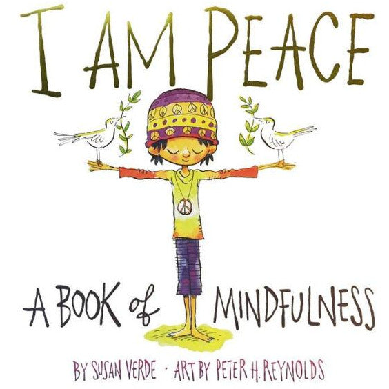 i am peace book teach kids mindfulness calm expression imagination in children, free shipping kodomo boston