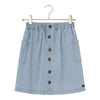 a monday in copenhagen sara skirt pearl blue, girl's cotton denim skirts