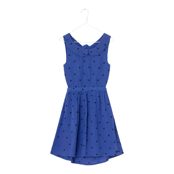 a monday in copenhagen sandy dress baja blue
