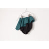 motoreta elina baby short black and green - kodomo