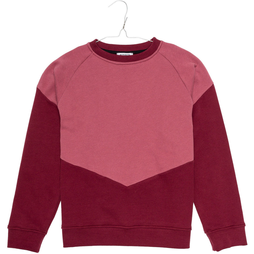 motoreta madrid sweatshirt burgundy duotone - kodomo boston, fast shipping.