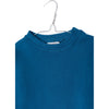 motoreta baby long sweatshirt blue & off white