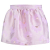 hucklebones gathered skirt lilac/ rose gold - kodomo boston, new arrivals, dressy styles for girls, rose/gold skirts for kids