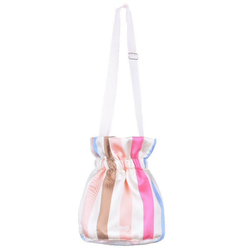 hucklebones pouch bag multi stripe
