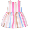 hucklebones bodice baby dress & bloomers multi stripe