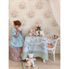 atelier choux bloom in blue baby swaddle