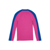bobo choses womens color block ribbed jumper fuchsia